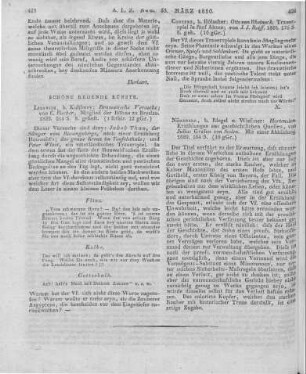 Soden, J. v.: Hortensien. Erzählungen aus geschichtlichen Quellen: Nürnberg: Riegel & Wießner 1829