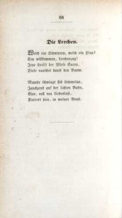 Die Lerchen.