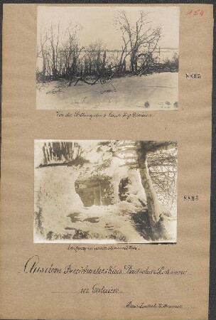 Vor der Stellung der 3. Garde Inf.-Div.