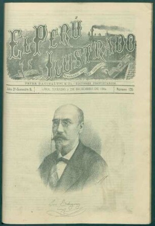 [Retrato de José Echegaray.]