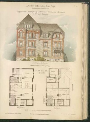 Doppelhaus in Stuttgart-Westheim