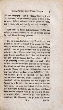 Philosophische Anmerkungen und Abhandlungen zu Cicero's Büchern von den Pflichten. Anmerkungen zu dem Zweyten Buche