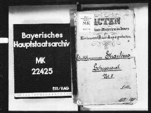 Straubing. Schullehrerseminar. Lehrpersonal.