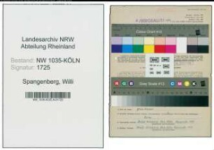 Entnazifizierung Willi Spangenberg , geb. 05.07.1921 (Bergbauangestellter)