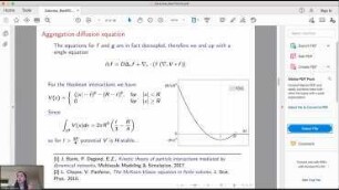 On the dynamical network of interacting particles: from micro to macro