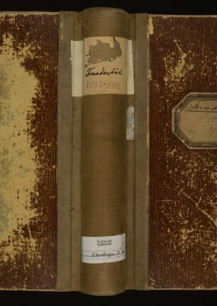 Fremdenbuch