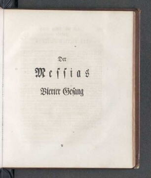 Der Messias Vierter Gesang