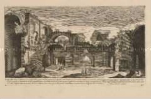 Thermen des Antonius Caracalla (Nr. 20 der Folge "Vestigi delle antichità di Roma ...")
