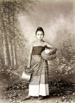 Junges Schān – Mädchen.