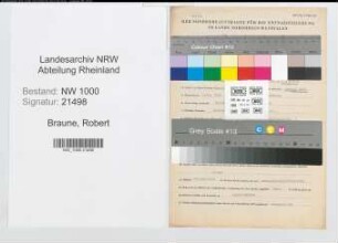 Entnazifizierung Robert Braune, geb. 05.05.1889 (Studienrat)