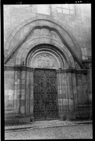 Schwarzach Klosterkirche Westportal