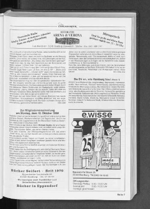 Zur Mitgliederversammlung am Montag, dem 12. Oktober 1998