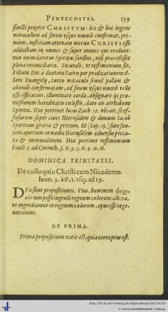 Dominica Trinitatis