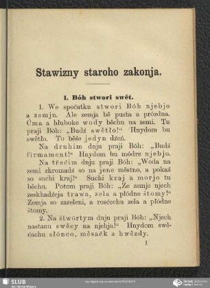 Stawizny staroho zakonja