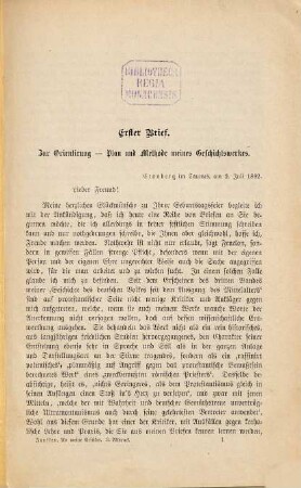 An meine Kritiker : nebst Ergänzungen und Erläuterungen zu den drei ersten Bänden meiner Geschichte des deutschen Volkes