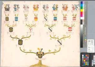 Proband: Syberg, Philippine Franzline Sophie von; Vater: Syberg, Johann Georg von; Mutter: Grothaus, Sophia Philippine Sophia von: Clarenberg, Stift
