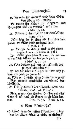 2. Vom Sünden-Fall.
