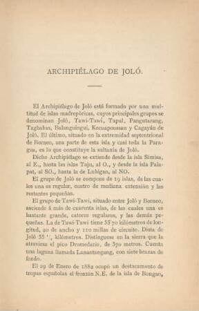 Archipiélago de Joló