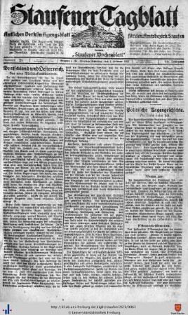 Februar 1921