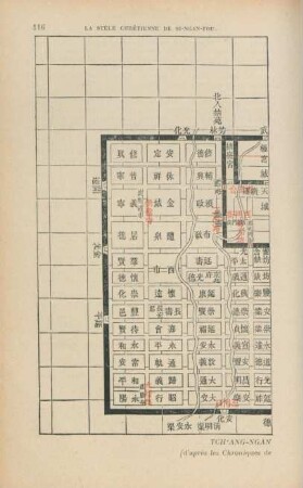 Tch'ang-Ngan sous les T'ang ( d'après les Chroniques de Tch'ang-ngan et de Hien-ning)
