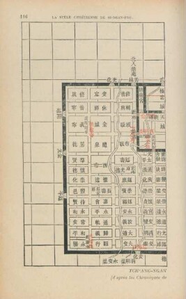 Tch'ang-Ngan sous les T'ang ( d'après les Chroniques de Tch'ang-ngan et de Hien-ning)
