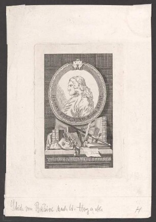 Porträt Henry Fielding (1707-1754)