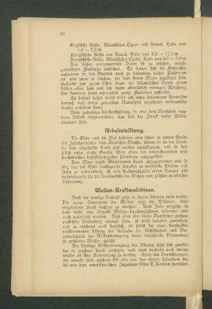Wellen-Kraftmaschinen.