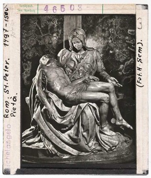 Michelangelo: Pietà. Rom, St. Peter