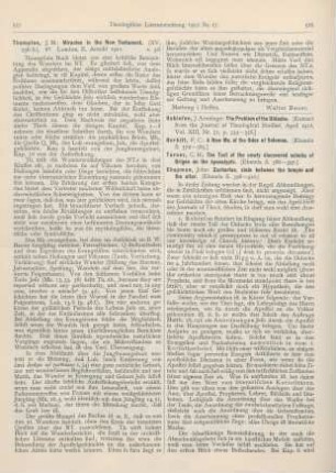 528-531 [Rezension] Turner, C. H., The Text of the newly discovered scholia of Origen on the Apocalypse