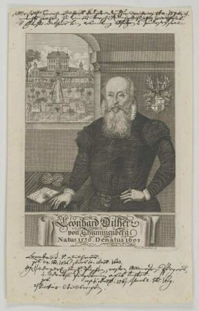 Bildnis des Leonhard Dilherr von Thummenberg