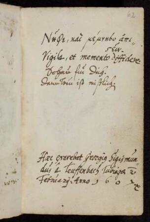 62r, Teuffenbach, Georg Sigmund von