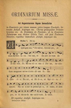 Ordinarium missae sive Cantiones missae Communes : pro diversitate temporis et festorum per annum ; excerptae ex Graduali Romano quod curavit S. Rituum Congregatio