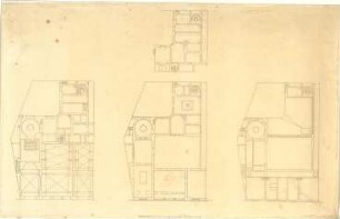 Braunmühl, Anton von; Gebäude - Grundrisse