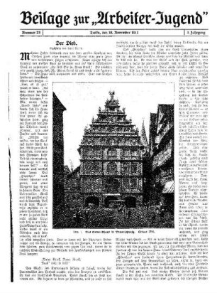 Der Dieb : [Beilage zur "Arbeiter-Jugend"]