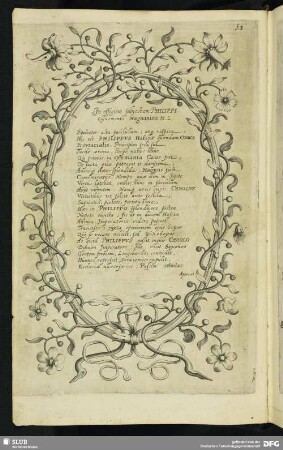 In effigiem subjectam Philippi cognomento Magnanimi H.L.