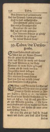 39. Tabea/ die Versorgende