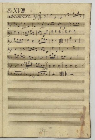 18. Anonymus, Andante, F-Dur