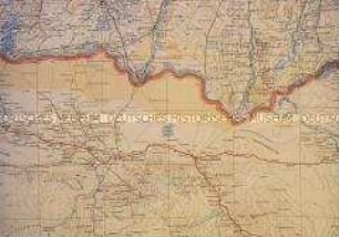 Panorama-Karte des asiatischen Teils der UdSSR