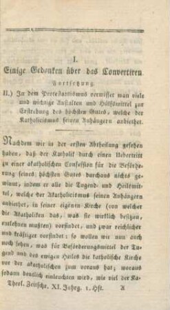 1-103 Einige Gedanken über das Convertiren : Fortsetzung