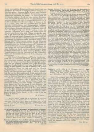 159-160 [Rezension] Human, Armin, Die Reformation in Kirche und Schule des Herogt. Sachsen-Meiningen