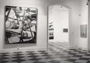 Raumaufnahme mit "Die Große Störung" (1995; N. Rauch)