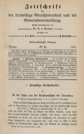 Januar-Dezember = No. 1-12