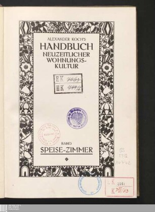 : Speise-Zimmer