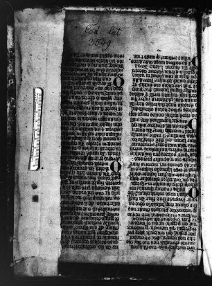 Theologische Sammelhandschrift - BSB Clm 3549
