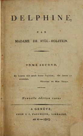 Delphine, 2