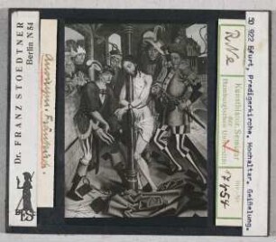 Erfurt, Predigerkirche: Hochaltar, Geißelung Christi (Stoedtner-Nr. 50922)