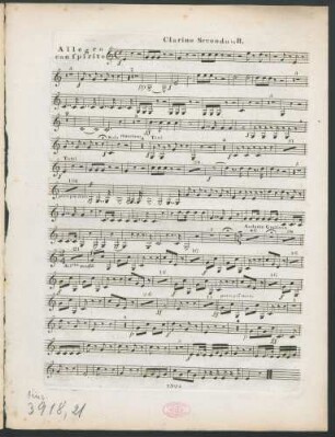 Clarino secondo