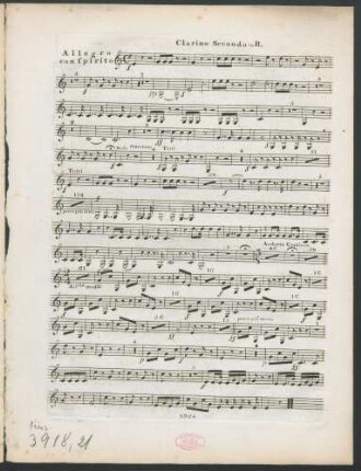 Clarino secondo