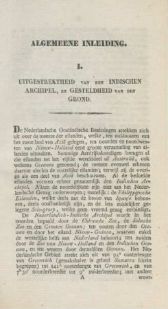 Algemeene inleiding