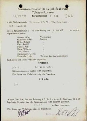 Pfaff, Hermann